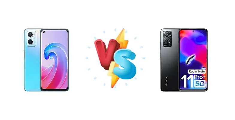 Oppo A96 vs Xiaomi Redmi Note 11 Pro+ 5G (India)