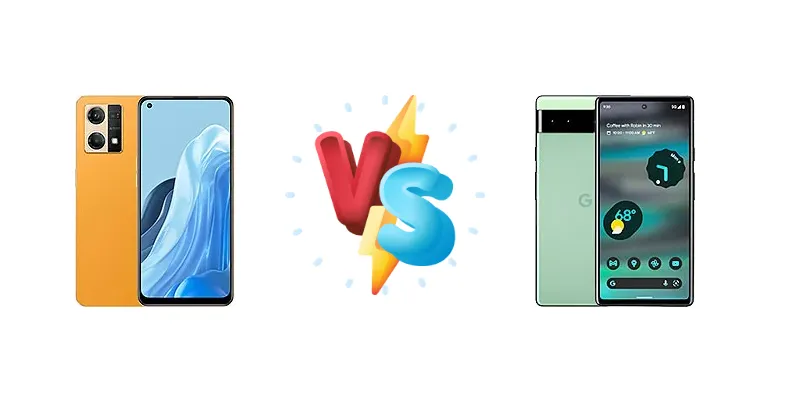 Oppo Reno7 vs Google Pixel 6a