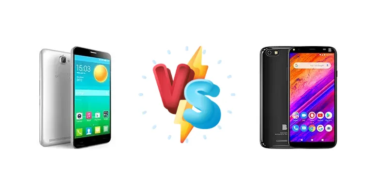 alcatel Flash vs BLU Studio Mega 2019
