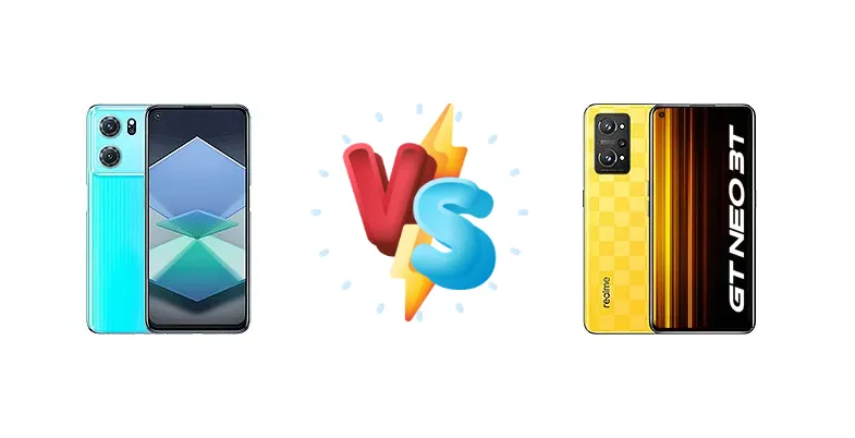 Oppo K10 5G (China) vs Realme GT Neo 3T