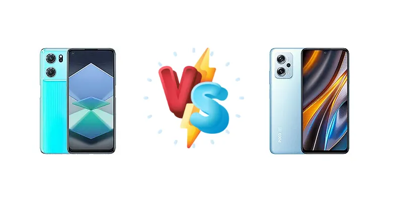 Oppo K10 5G (China) vs Xiaomi Poco X4 GT