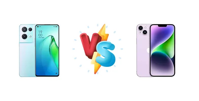 Snapdragon 7 Gen 1 vs A15 Bionic: Oppo Reno8 Pro (China) vs iPhone 14 Plus
