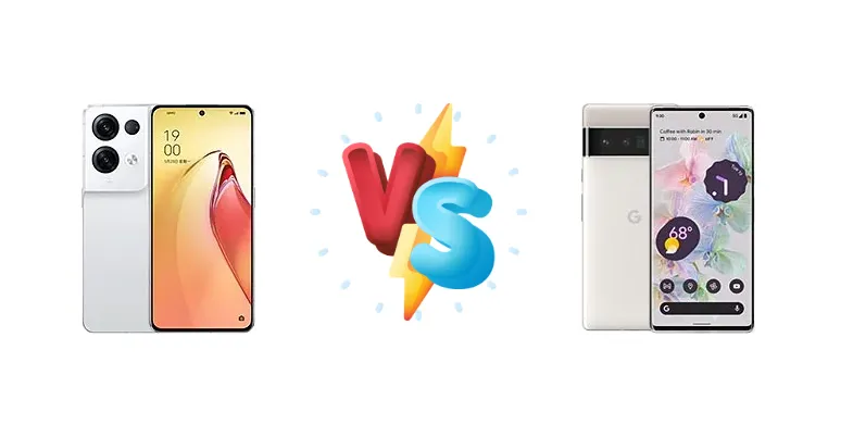 Oppo Reno8 Pro+ vs Google Pixel 6 Pro