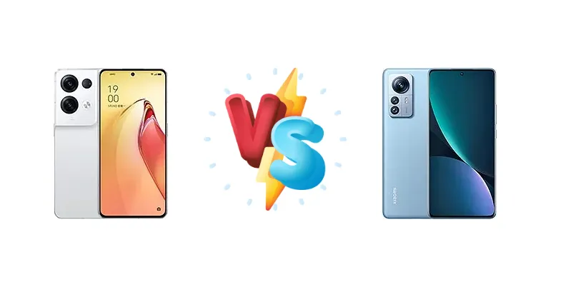 Oppo Reno8 Pro+ vs Xiaomi 12 Pro (Dimensity)