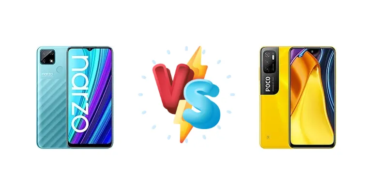 Realme Narzo 30A vs Xiaomi Poco M3 Pro 5G