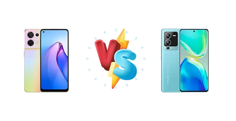 Oppo Reno8 vs vivo V25 Pro: Dimensity 1300 Showdown - Brightness & Charging