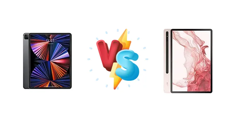 Apple iPad Pro 12.9 (2021) vs Samsung Galaxy Tab S8+