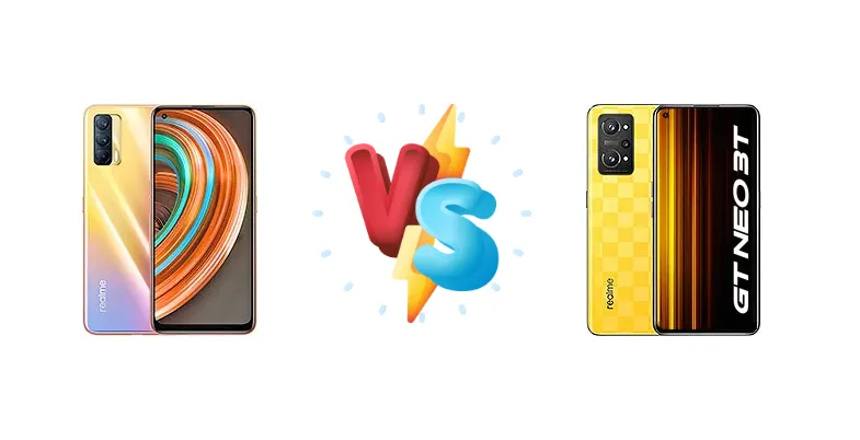Realme X7 (India) vs Realme GT Neo 3T