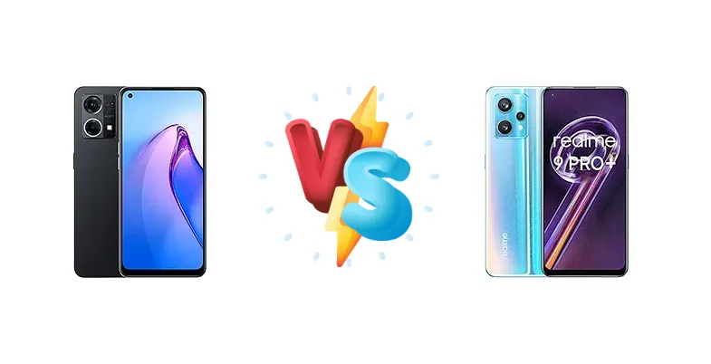 Oppo Reno8 4G vs Realme 9 Pro+