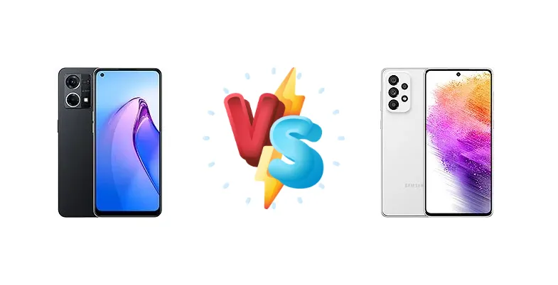 Oppo Reno8 4G vs Samsung Galaxy A73 5G