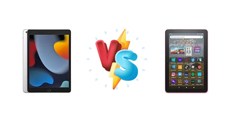 Apple iPad 10.2 (2021) vs Amazon Fire HD 8 (2022)