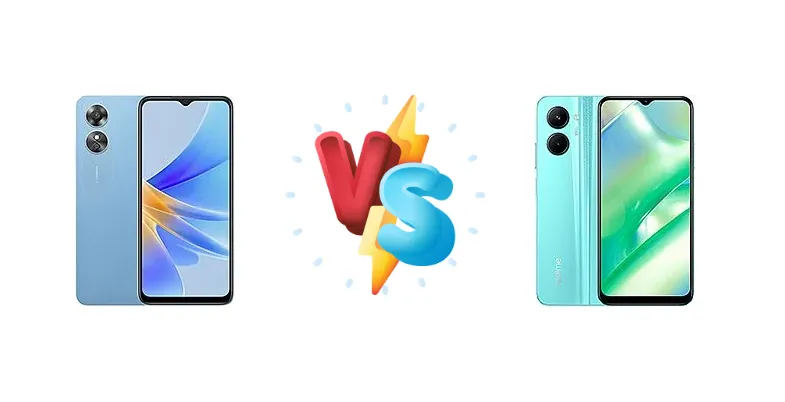 Oppo A17 vs Realme C33 2023