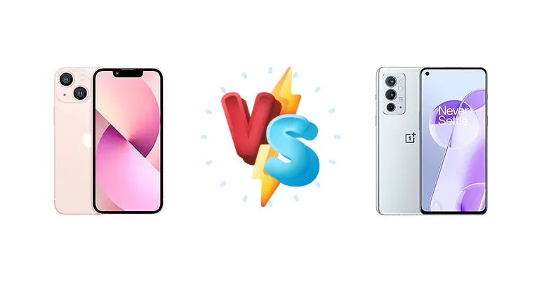 Apple iPhone 13 mini vs OnePlus 9RT 5G