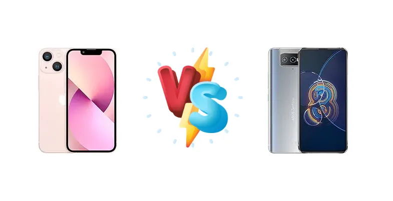 Apple iPhone 13 mini vs Asus Zenfone 8 Flip