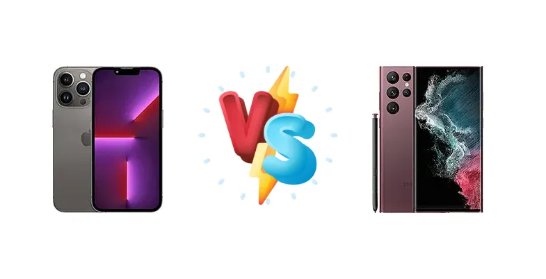 Apple iPhone 13 Pro vs Samsung Galaxy S22 Ultra 5G