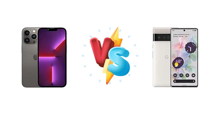 Apple iPhone 13 Pro vs Google Pixel 6 Pro