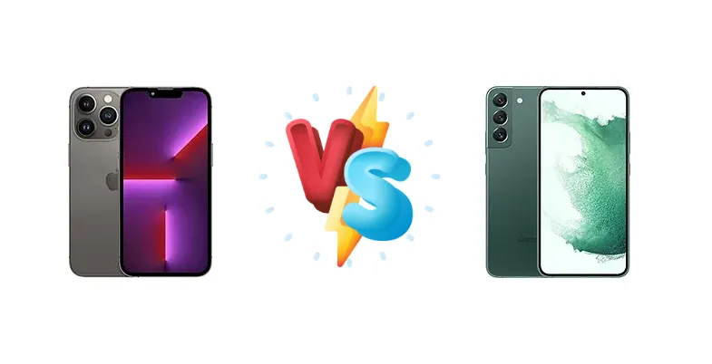 Apple iPhone 13 Pro vs Samsung Galaxy S22+ 5G