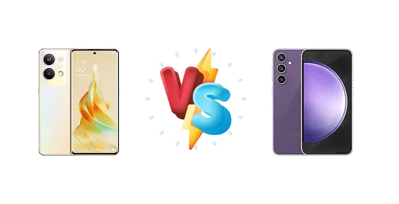 Oppo Reno9 Pro vs Samsung Galaxy S23 FE
