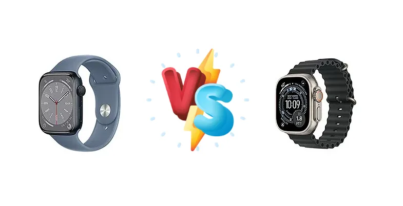 Apple Watch Series 8 Aluminum vs Apple Watch Ultra 3