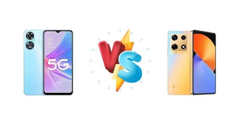 Oppo A58x vs Infinix Note 30 Pro