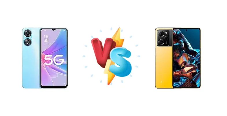 Oppo A58x vs Xiaomi Poco X5 Pro