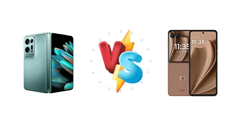 Oppo Find N2 vs Motorola Razr+ 2025