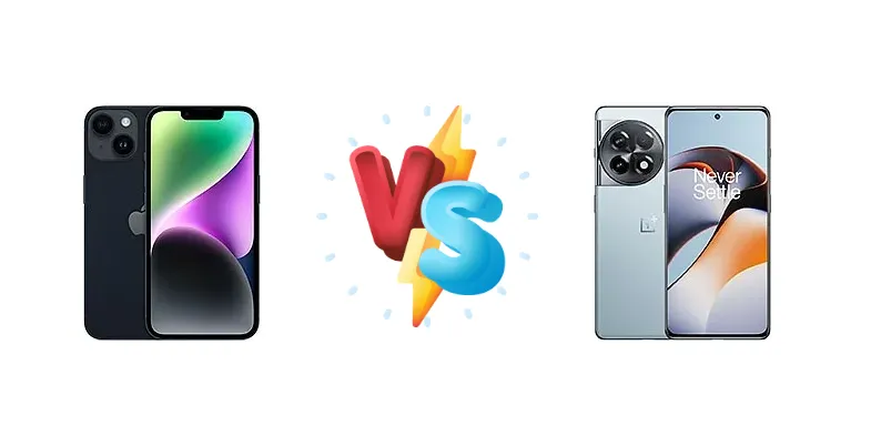 Apple iPhone 14 vs OnePlus 11R