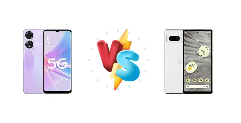 Oppo A78 vs Google Pixel 7a
