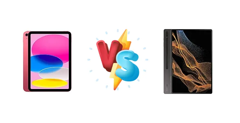 Apple iPad (2022) vs Samsung Galaxy Tab S8 Ultra