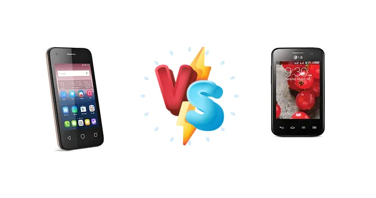 alcatel Pixi 4 (3.5) vs LG Optimus L3 II Dual E435