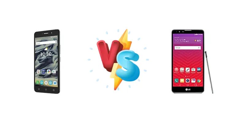 alcatel Pixi 4 (6) vs LG Stylo 2