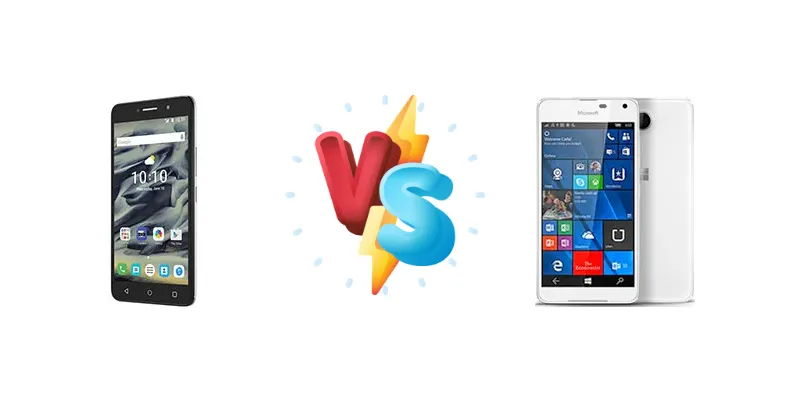 alcatel Pixi 4 (6) vs Microsoft Lumia 650