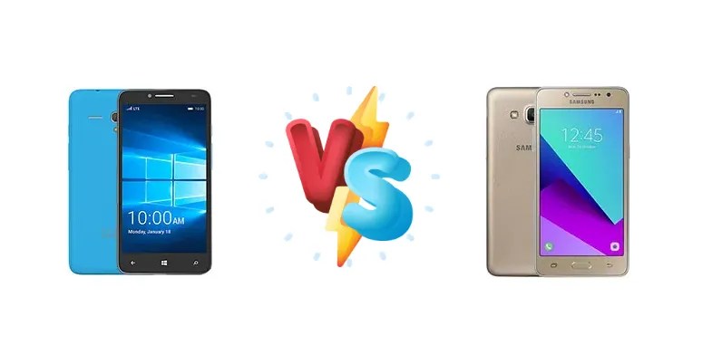 Snapdragon vs. Mediatek: Alcatel Fierce XL (Windows) vs. Samsung Galaxy Grand Prime Plus