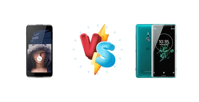 alcatel Idol 4 vs Sony Xperia XZ3