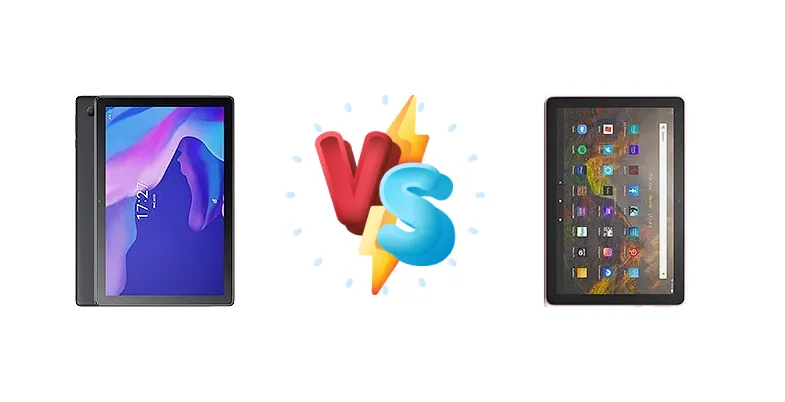 alcatel 3T10 2020 vs Amazon Fire HD 10 (2021)