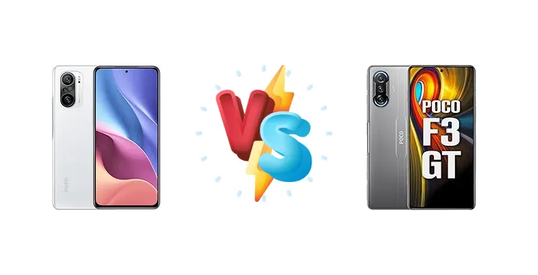 Xiaomi Redmi K40 vs Xiaomi Poco F3 GT