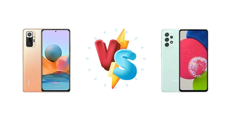 Xiaomi Redmi Note 10 Pro (India) vs Samsung Galaxy A52s 5G