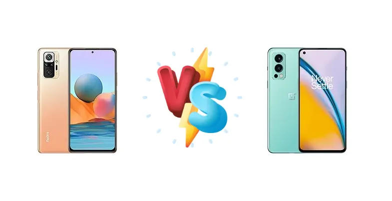 Xiaomi Redmi Note 10 Pro (India) vs OnePlus Nord 2 5G