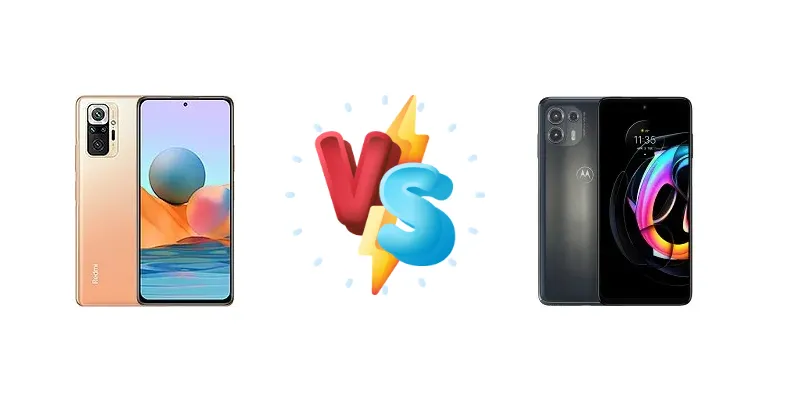 Xiaomi Redmi Note 10 Pro Max vs Motorola Edge 20 Fusion