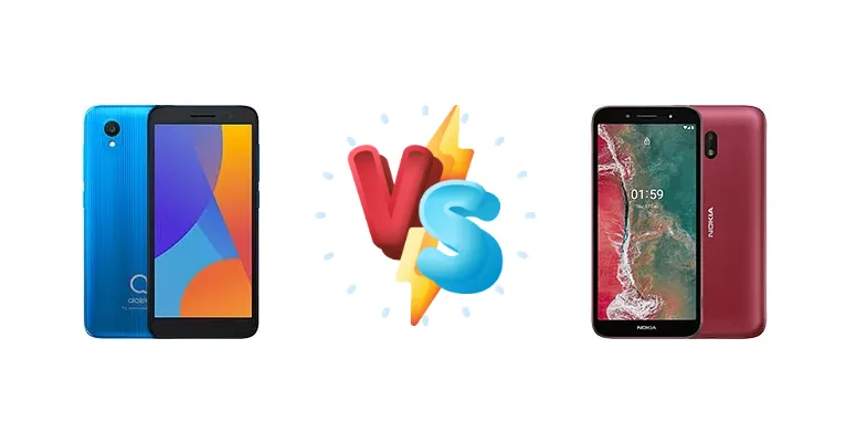 alcatel 1 (2021) vs Nokia C1 Plus