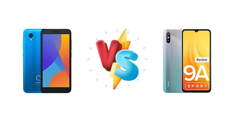 alcatel 1 (2021) vs Xiaomi Redmi 9A Sport