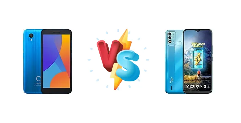 alcatel 1 (2021) vs itel Vision 2S