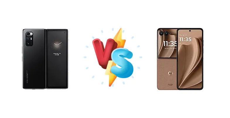 Xiaomi Mi Mix Fold vs Motorola Razr+ 2025