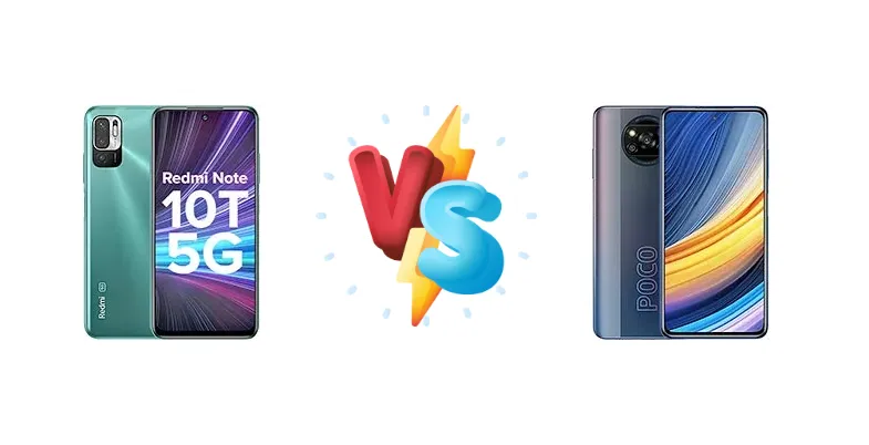 Xiaomi Redmi Note 10T 5G vs Xiaomi Poco X3 Pro