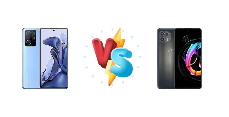 Xiaomi 11T vs Motorola Edge 20 Fusion