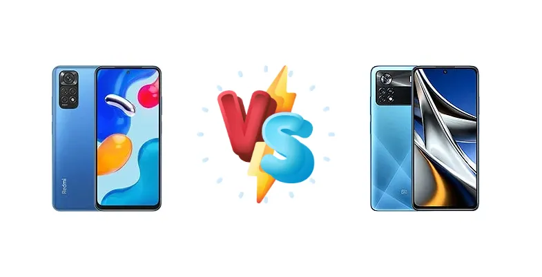 Xiaomi Redmi Note 11S vs Xiaomi Poco X4 Pro 5G