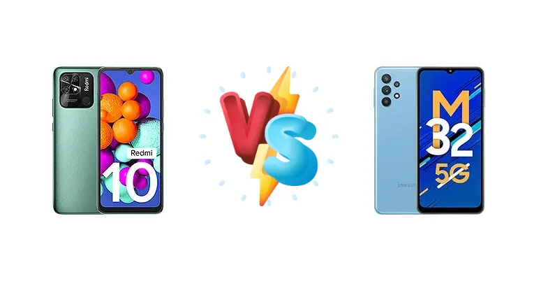 Xiaomi Redmi 10 (India) vs Samsung Galaxy M32 5G