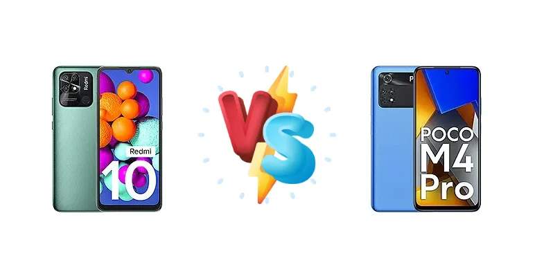 Xiaomi Redmi 10 (India) vs Xiaomi Poco M4 Pro