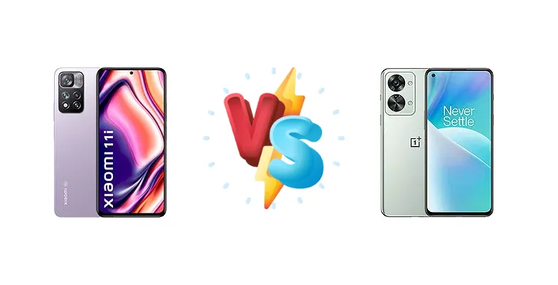 Xiaomi 11i vs OnePlus Nord 2T