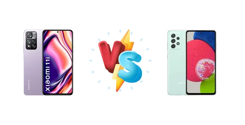 Xiaomi 11i vs Samsung Galaxy A52s 5G